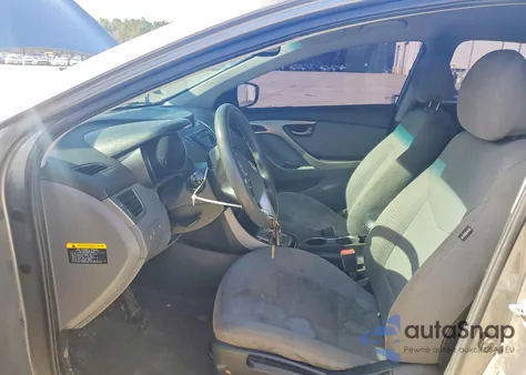 2013 Hyundai Elantra Gls z USA, uszkodzony, nr VIN 5NPDH4AE5DH234509